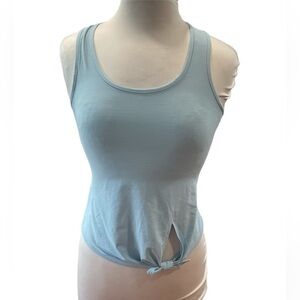 Zyia Sky Knot Just a Cute Tank -  XS